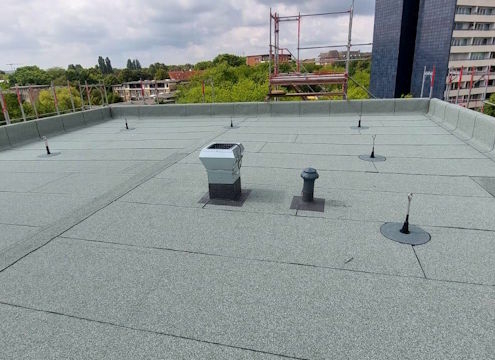 Flachdacharbeiten in Hamburg durch ZMB